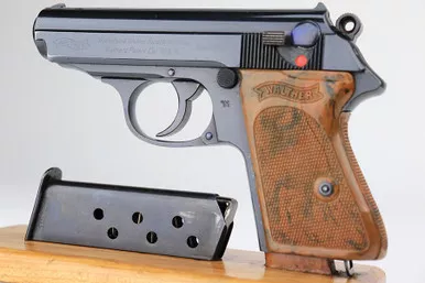 SOLD - Scarce, Stunning Police Eagle/C Walther PPK - Crown N
