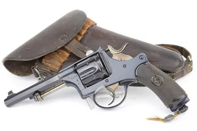 SOLD - Scarce Swiss Army Model 1882 Ordnance Revolver Rig