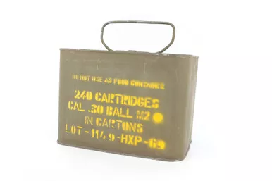 SOLD - Sealed Spam Can of 240 Rounds of Greek 30-06
