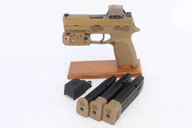 SOLD - Sig Sauer M18 Commemorative w/ Romeo 17 Sight & LMD PAiL Module