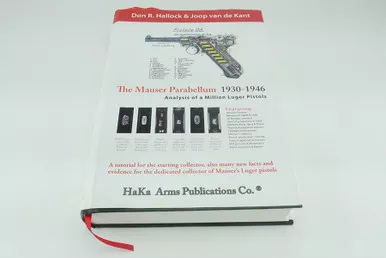SOLD - Signed & Numbered: The Mauser Parabellum Book - Extra Notes/Research Material from Don Hallock