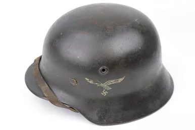 SOLD - Single Decal Luftwaffe M40 Helmet