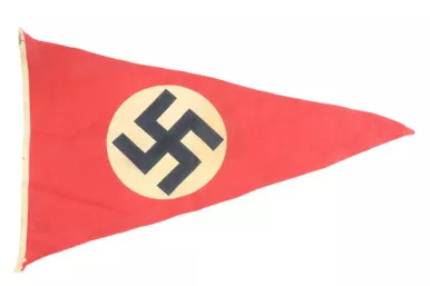 SOLD - Small Nazi Pennant