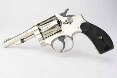 SOLD - Smith & Wesson M&P .38 spl - Factory Nickel