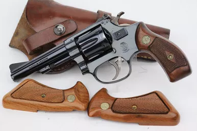 SOLD - Smith & Wesson Model 34 Revolver Rig - 4"