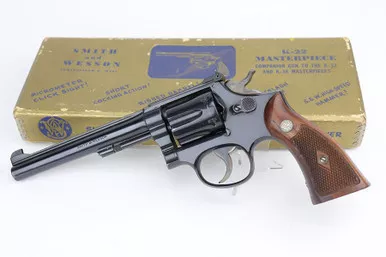 SOLD - Smith & Wesson Pre-17 Masterpiece Revolver