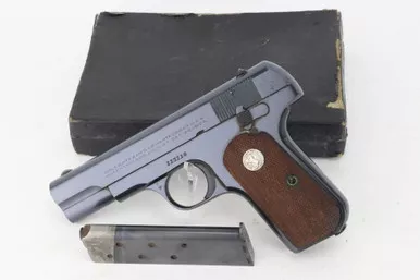SOLD - Stunning, Boxed 1933 Colt Model 1908 Pocket Hammerless - .380 ACP