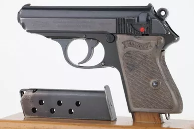 SOLD - Stunning, Late-Production Dural Walther PPK - Grey Grip