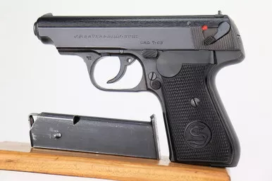 SOLD - Stunning Police Eagle/C Sauer 38h
