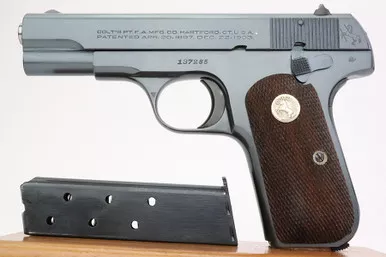 SOLD - Stunning, Rare, US Property Marked Colt Model 1908 - With Factory Letter