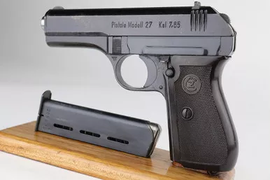 SOLD - Super Rare Police CZ 27 - Matching Magazine