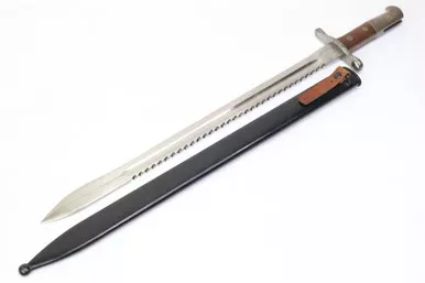 SOLD - Swiss M1914 Sawback Bayonet(ECLW082423-01)