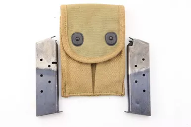 SOLD - Two Tone 1911 Magazines with 1918 Pouch (EC31524-02(Ohio))