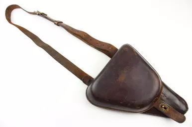 SOLD - Type 14 Nambu Leather Shoulder Holster (KW050824-10)