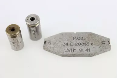 SOLD - Ultra Rare, Original "Work Bench" Luger/P.38 Gauges - WW2 Mauser Factory