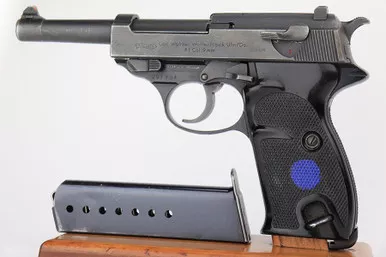 SOLD - Ultra Rare, Police-Issued Walther P1 - Matching Magazine (291904 - 24128)