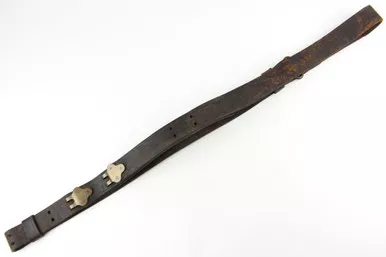 SOLD - Unmarked Leather M1907 US Rifle Sling