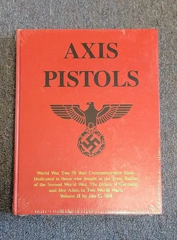 SOLD - Unopened Axis Pistols Book: WW2 50 Year Commemorative