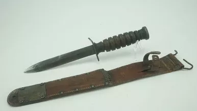 SOLD - US M3 PAL Blade Fighting Knife & M6 Scabbard