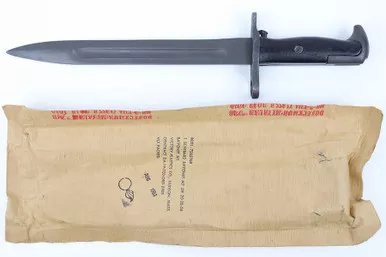 SOLD - Utica M1 Garand Bayonet with Wrapped Scabbard