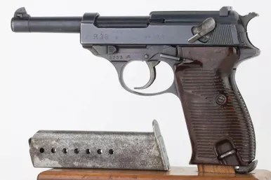 SOLD - Very Nice 1945 Walther P.38 - FNH Barrel