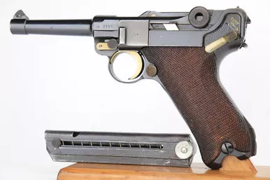 SOLD - Very Rare 1937 Mauser Banner Luger - Dutch Navy Contract