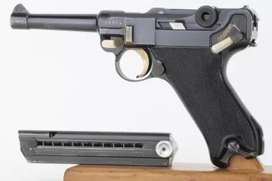 SOLD - Very Rare, 1940 Krieghoff Luger - Matching Magazine