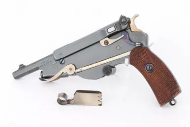 SOLD - Very Rare, Early V.C. Schilling Bergmann No. 2 - Folding Trigger
