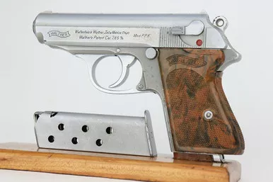 SOLD - Very Rare Verchromt Walther PPK - Dural Frame