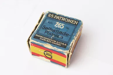 SOLD - Vintage German 7,65 Ammo