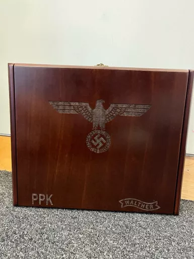 SOLD - Walther PPK Open Display Case (051223-211)