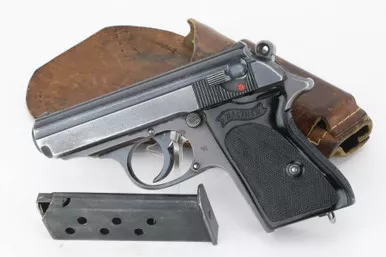 SOLD - Walther PPK Rig - Police Eagle/C With Black Grip