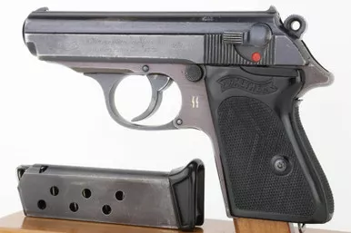 SOLD - Walther PPK - SS Runes & SD Marking