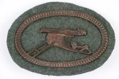 SOLD - WW1 German Machine Gunner's Badge by Juncker