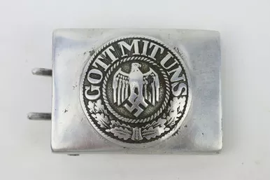 SOLD - WW2 German Army Belt Buckle (110323-35)