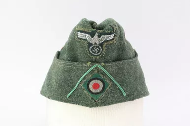 SOLD - WW2 German Army Jager Hat