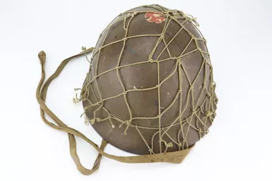 SOLD - WW2 Japanese Type 90 Combat Helmet - With Netting