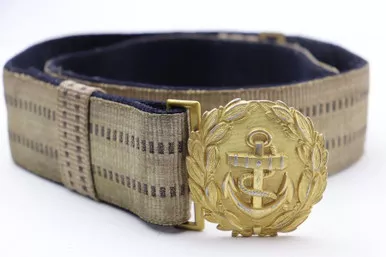 SOLD - WW2 Kriegsmarine Belt & Buckle