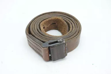 SOLD - WW2 Leather K98 Sling - L&F