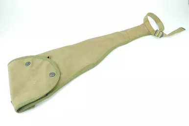 SOLD - WW2 M1 Carbine Canvas Jump Scabbard (101824-18-AB)