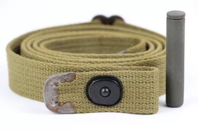 SOLD - WW2 M1 Carbine Sling with Oiler (KW090324-3)
