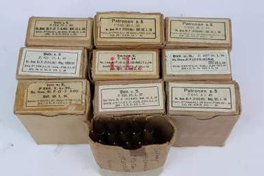 SOLD - WW2 Mauser K98 Ammunition - 149 Rounds