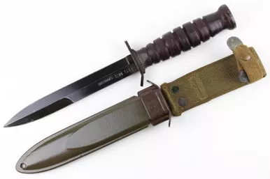 SOLD - WW2 US M3 Fighting Knife by Camillus