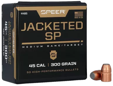 Speer Bullets 45 Cal .451" 300gr SP 50/Box