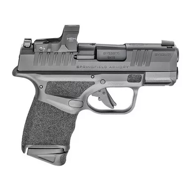 Springfield Armory Hellcat 9mm Luger Pistol 3" Barrel 11+1 Round Black Hex Wasp Sight