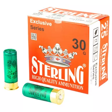 Sterling 12 Gauge 2.75" #9 Shot Shells Box of 250