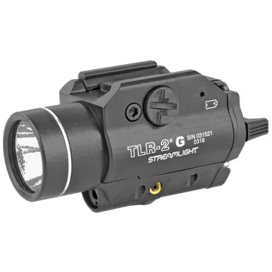 Streamlight TLR-2G Rail Mount Light with Laser Black