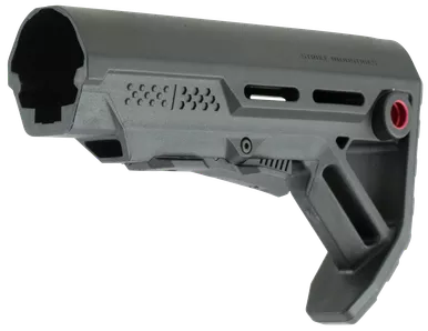 Strike Industries Viper Stock AR-15/M16 Mil-Spec Black Red Accent