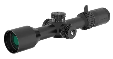 Swampfox Optics Kentucky Long Rifle Scope 2-12x44mm Illuminated Sharpshooter MOA Reticle Black