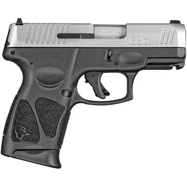 Taurus G3c 9mm Luger Pistol 3.2" Barrel 12+1 Round Matte Stainless Slide Black Polymer Frame
